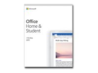 Microsoft Office Home and Student 2019 Kontor-applikationer - kontorsuite 1 PC/Mac Engelsk