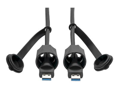 Tripp Lite USB-A Male to USB-A Male Cable, SuperSpeed, 3.0/3.1, Industrial, 10 ft. (3 m)