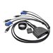 Eaton Tripp Lite series 2-Port USB/VGA Cable KVM Switch with Cables and USB Peripheral Sharing