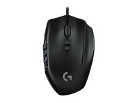 Logitech Gaming Mouse G600 MMO - mouse - USB - black