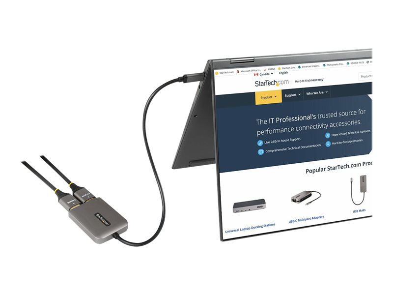 Adaptateur de connecteur de câble HDMI mâle vers double HDMI femelle 1.4  version 30 cm