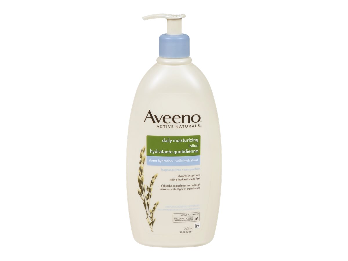 Aveeno Active Naturals Daily Moisturizing Lotion Sheer Hydration - Fragrance Free - 532ml