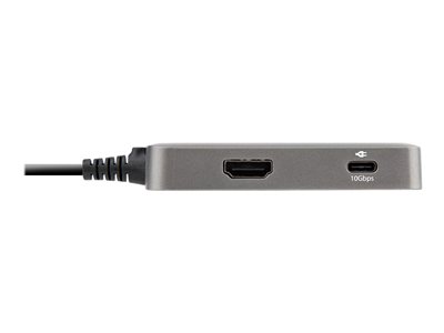 Shop, StarTech.com USB-C multiport adapter w/4K 60Hz HDR10 HDMI 2.0b video  (DP 1.4 Alt Mode), 4K 30Hz (DP 1.2 Alt Mode) - 1x 10Gbps USB-A 10Gbps w/BC  1.2 (7.5W)