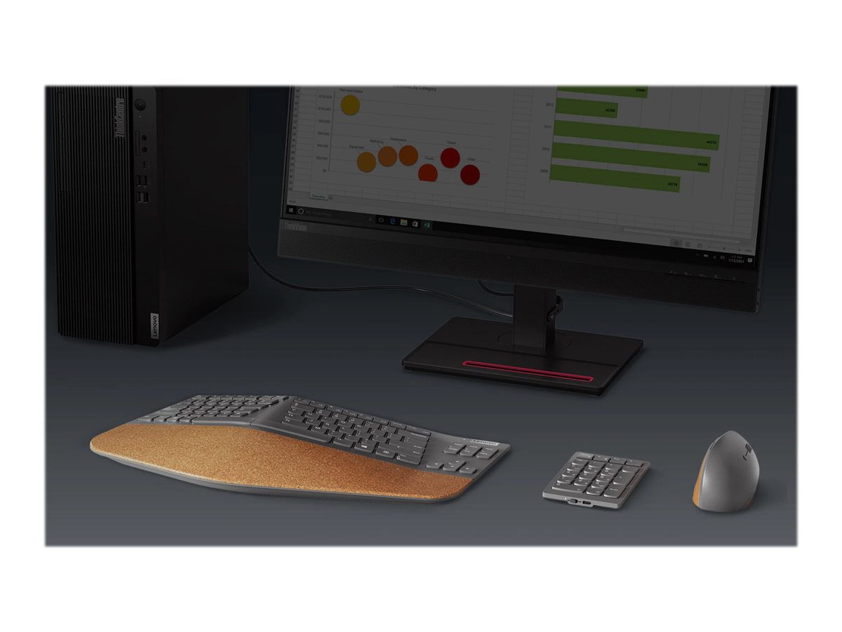 Lenovo Go Split - klávesnice - česká/slovenská - bouřkově šedá Vstupní zařízení – foto 8