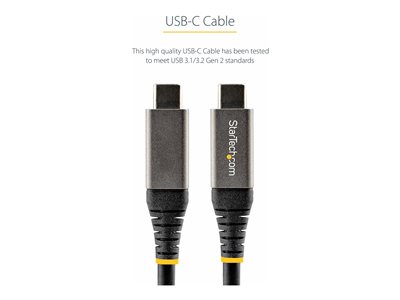 Tripp Lite USB Type C to USB C Cable USB 3.1 5A Rating 100W 5 Gbps  Thunderbolt 3 Compatible M/M 6ft - USB-C cable - 24