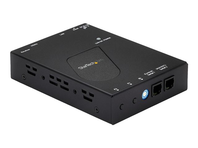 Image of StarTech.com HDMI Video Over IP Gigabit LAN Ethernet Receiver for ST12MHDLAN - 1080p - HDMI Extender over Cat6 Extender Kit (ST12MHDLANRX) - video/audio extender - 1GbE, HDMI