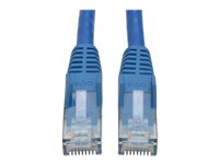 Eaton Tripp Lite Series Cat6 Gigabit Snagless Molded (UTP) Ethernet Cable (RJ45 M/M), PoE, Blue, 5 ft. (1.52 m), 50-Piece Bulk Pack CAT 6 Ikke afskærmet parsnoet (UTP) 1.52m Patchkabel Blå