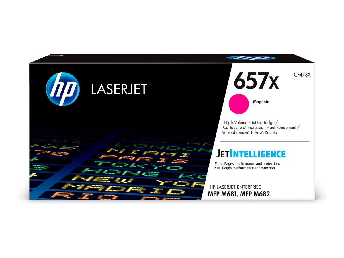 HP 657X LJ Toner Cartouche Magenta HY