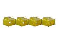Verrous de ports RJ45 (10 pièces) avec clé, jaune