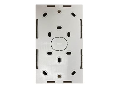 Eaton Tripp Lite Series Double-Gang Surface Mounting Box, UK Style, 86 x 147 x 47 mm, White