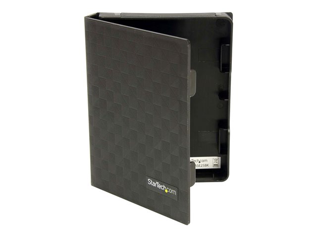 Image of StarTech.com 2.5in Anti-Static Hard Drive Protector Case - Black (3pk) - 2.5 HDD protector black - 2.5 HDD protector (HDDCASE25BK) - hard drive protective sleeve