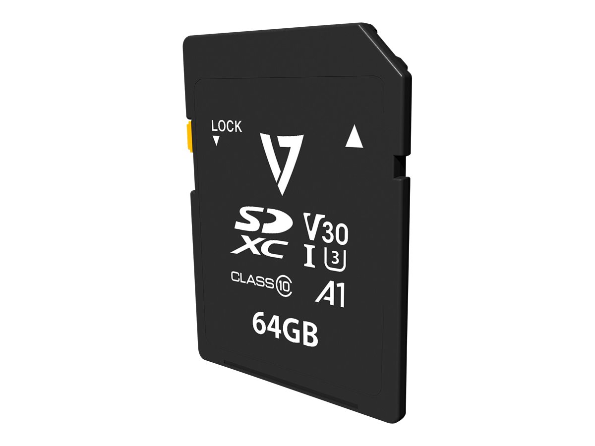 V7 VPSD64GV30U3 - Flash memory card