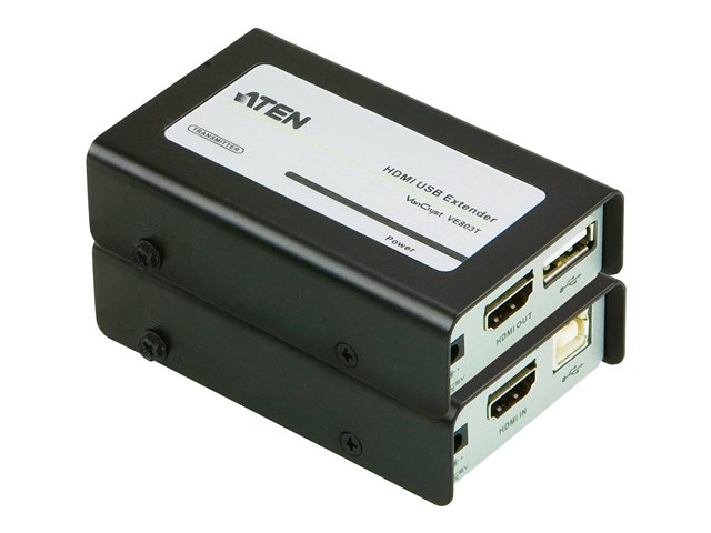 Image of ATEN VE803 - video/audio/USB extender - HDMI