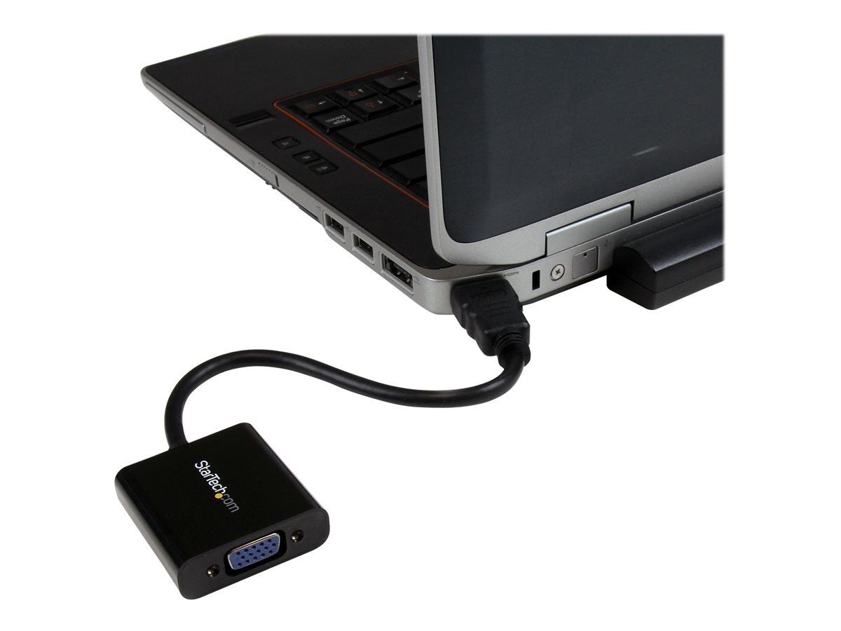 StarTech.com 1080p 60Hz HDMI to VGA High Speed Display Adapter - Active HDMI to VGA (Male to Female) Video Converter for Laptop/PC/Monitor (HD2VGAE2) - video adaptér - HDMI / VGA - 24.5 cm – foto 8