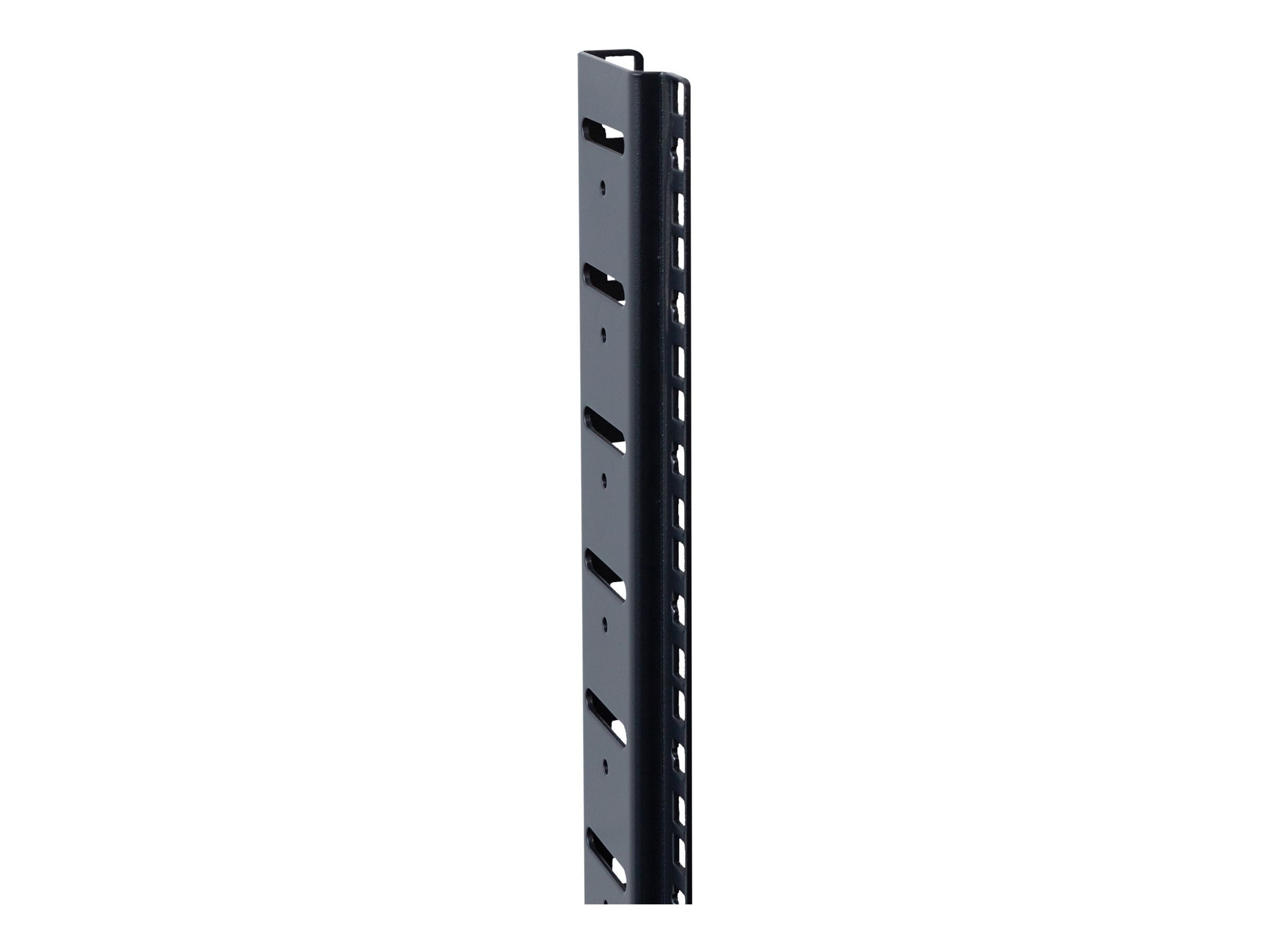 Dynamix rack mounting rails S-shaped zinc coated Product shot Front 79950