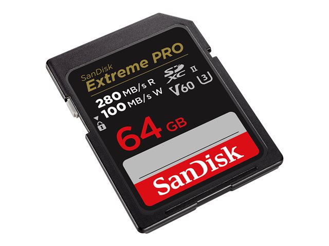 SANDISK Extreme PRO 64GB V60 UHS-II SD SDSDXEP-064G-GN4IN