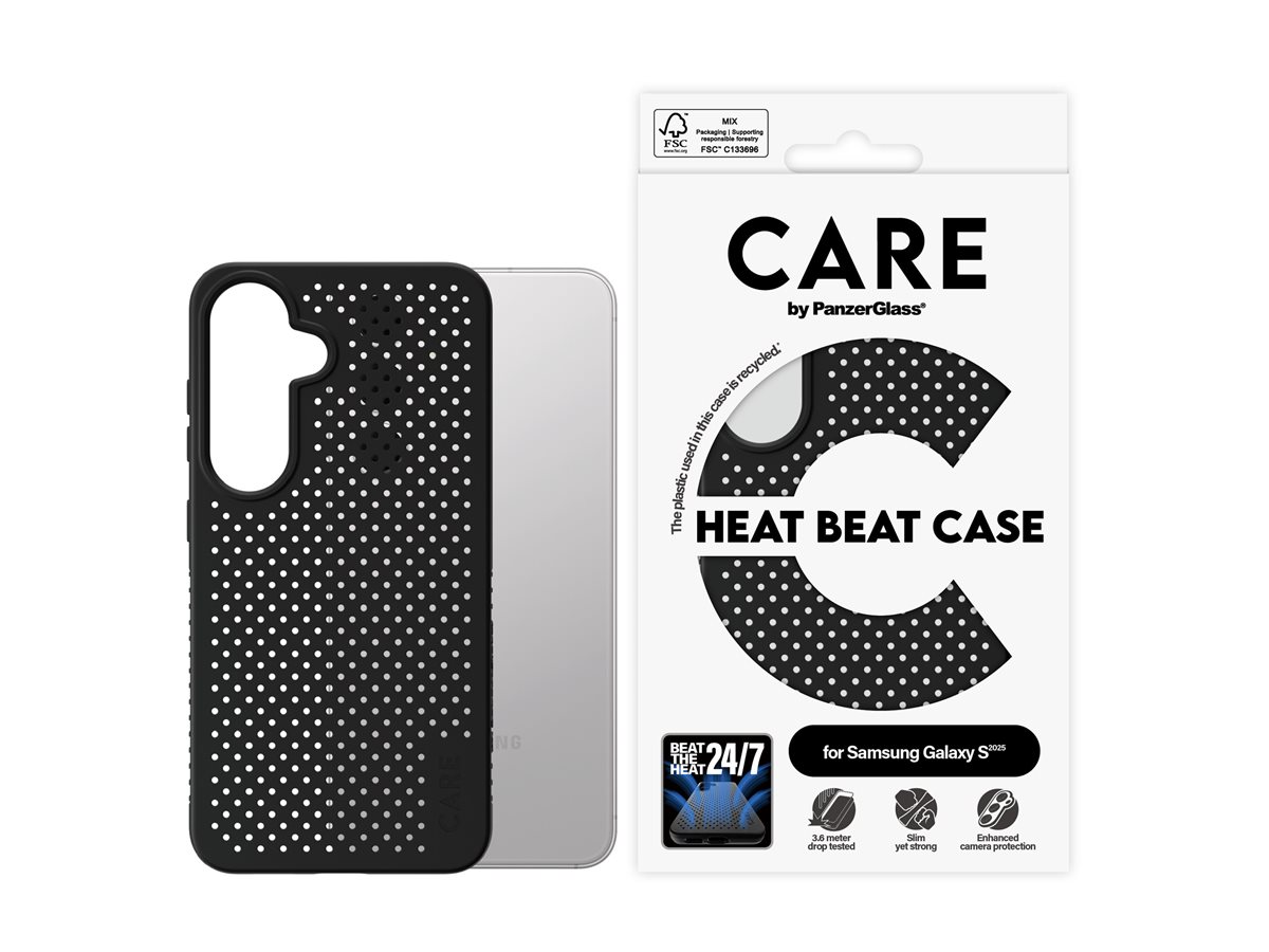 PanzerGlass CARE Samsung Galaxy S25 Heat Beat – foto 3