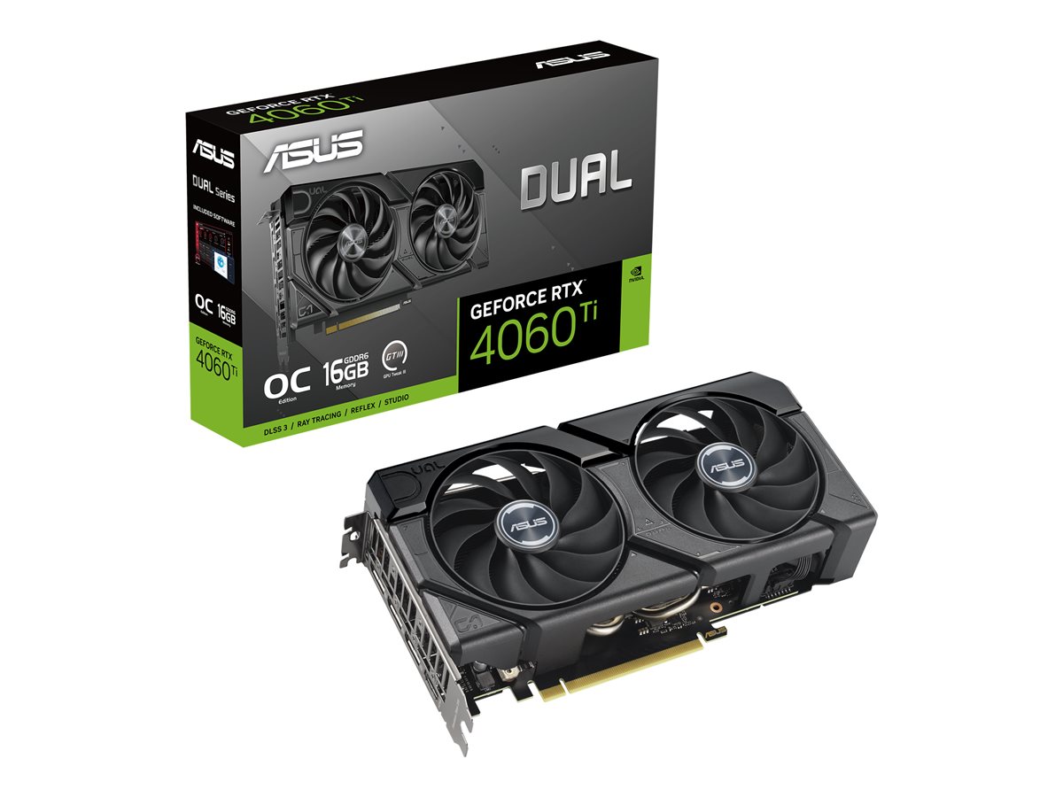 ASUS Dual GeForce RTX 4060 Ti EVO OC 16G