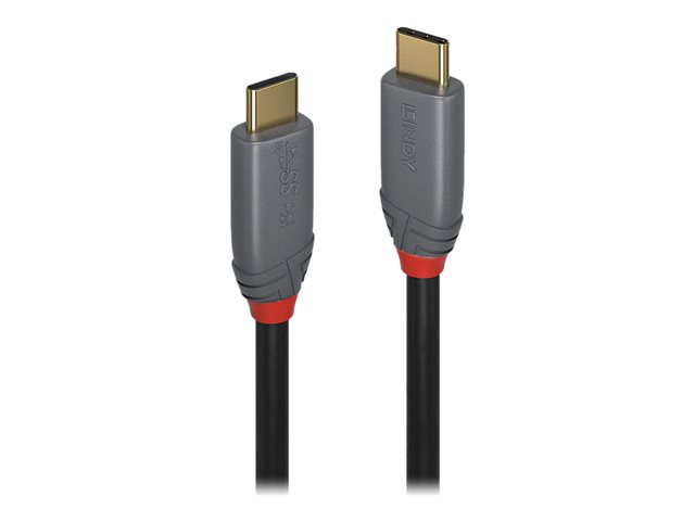 Image of Lindy Anthra Line - USB-C cable - 24 pin USB-C to 24 pin USB-C - 1.5 m