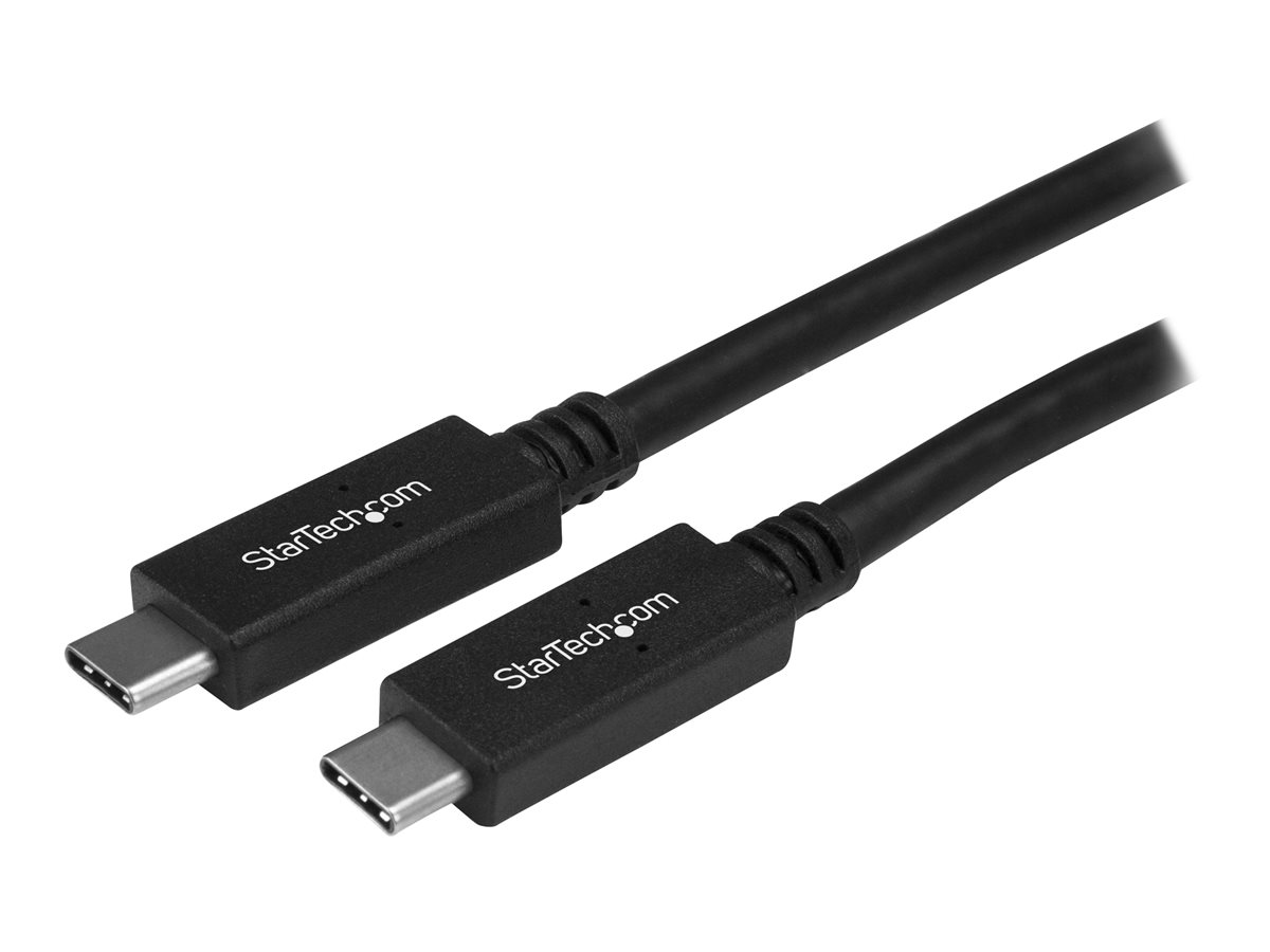 StarTech.com USB C to UCB C Cable - 0.5m - Short - M/M - USB 3.1 (10Gbps) - USB C Charging Cable - USB Type C Cable - USB-C to USB-C Cable (USB31CC50CM) - USB kabel typ C - USB-C do USB-C - 50 cm