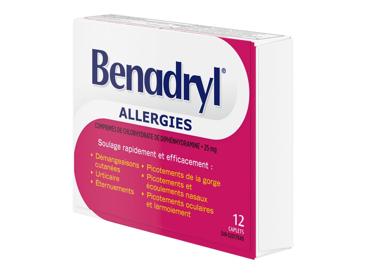 Benadryl Allergy Caplets - 12's