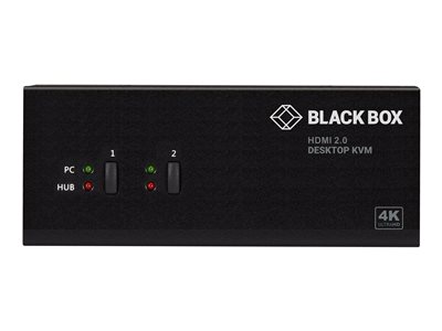 Black Box KV6222H - KVM / audio switch