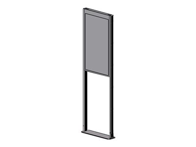 Peerless-AV SmartMount Floor mount DS-OM55ND-FLOOR Stand for LCD display matte black 