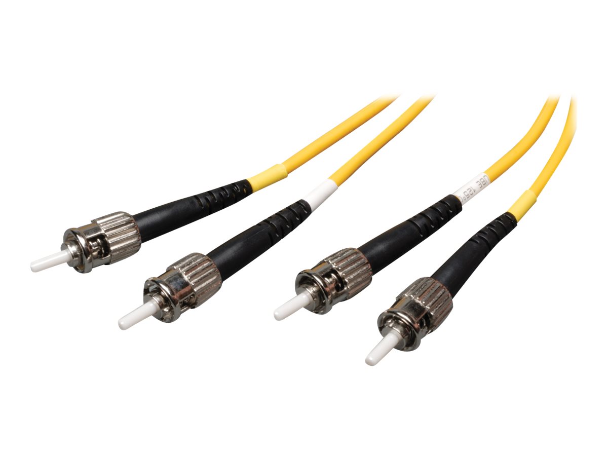 Tripp Lite 2M Duplex Singlemode 9/125 Fiber Optic Patch Cable ST/ST 6' 6ft 2 Meter