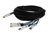 AddOn 3m Juniper Compatible QSFP+ Breakout DAC