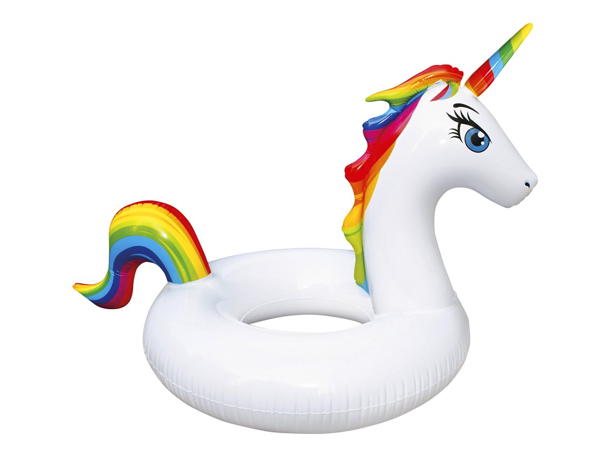 Incredible Novelties Giant Unicorn Pool Float - White