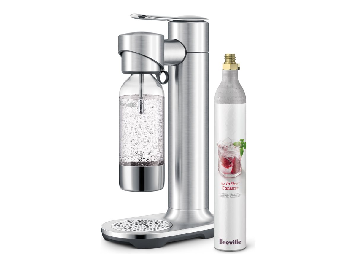 Breville the InFizz Aqua Soda Maker - Brushed Stainless Steel - BCA600BSS0ZNA1