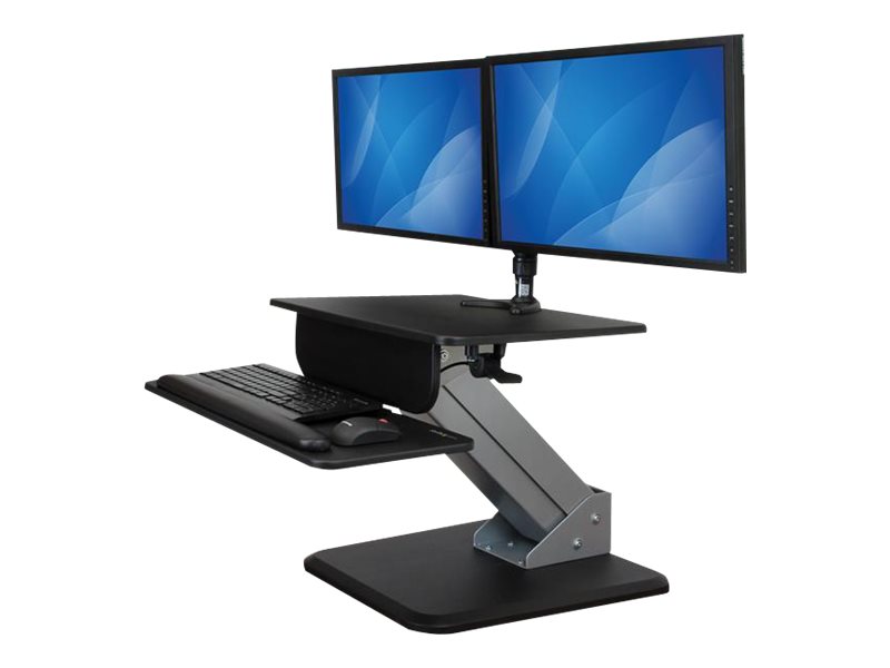 Startech Dual Monitor Sit-to-Stand Workstation