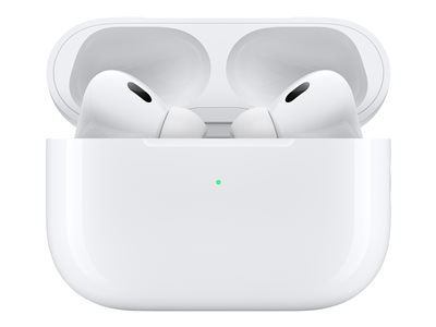 Apple AirPods Pro 2. generation - ægte trådløse øretelefoner med mik. - i øret - Bluetooth - aktiv støjfjerning hvid - iPhone/iPad/iPod/TV/iWatch/MacBook/Mac/iMac (MQD83DN/A) | Atea eShop |