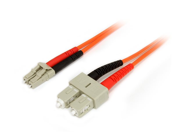 StarTech .com Câble fibre optique duplex multimode 50/125 OM2 de 2 m