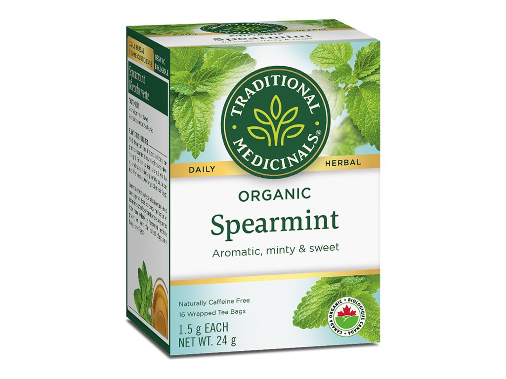 Traditional Medicinals Organic Spearmint Tea Bags - 16's