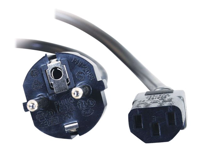 C2G 2.5m 14 AWG European Power Cord (CEE7/7 to IEC320C13) - elektrický kabel - power CEE 7/7 do power IEC 60320 C13 - 2.5 m – foto 4