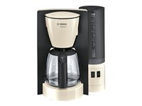 Bosch ComfortLine TKA6A047 Kaffemaskine 1.25liter Fløde/sort grå