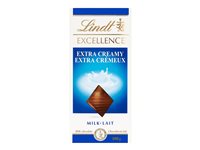 Lindt Excellence Milk Chocolate Bar - Extra Creamy - 100g