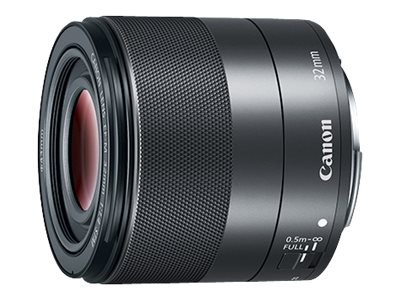 Canon EF-M lens 32 Product shot Right-angle 79250