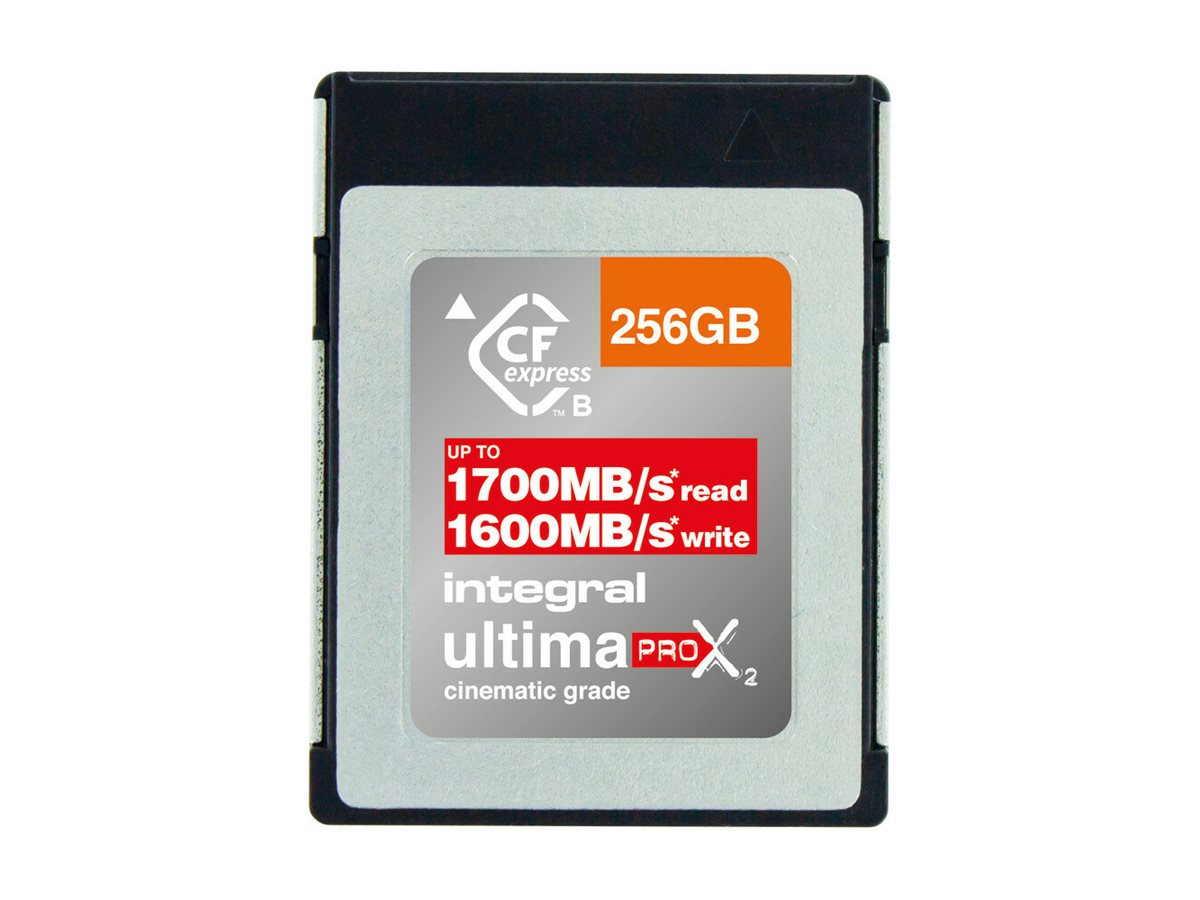 Integral UltimaPro X2 - flash memory card - 256 GB - CFexpress Type B ...