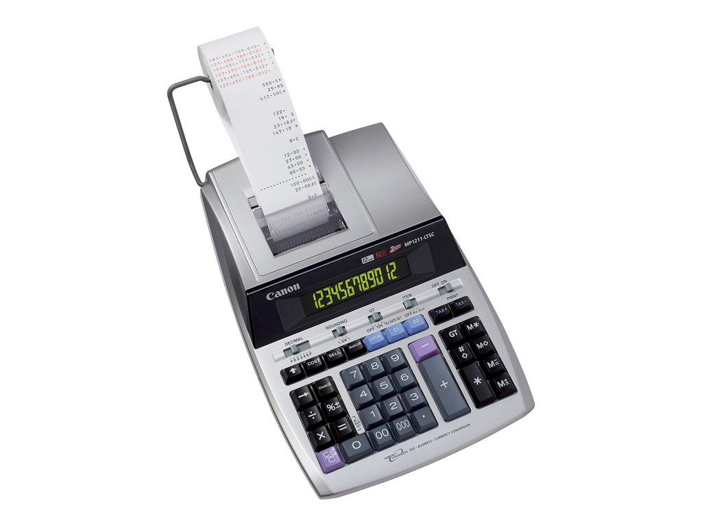 CANON MP1211-LTSC deskcalculator print
