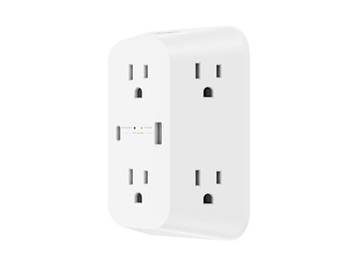 Belkin Surge protector (wall mountable) AC output connectors: 8