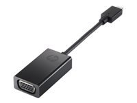 HP - External video adapter - USB-C - D-Sub - black - Smart Buy