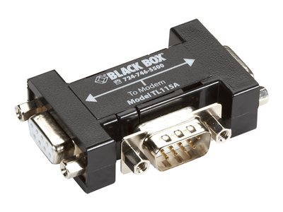 Black Box 2-to-1 Modem Splitter - serial splitter - DB-9 to DB-9