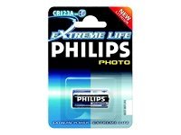 Philips ExtremeLife CR123A Kamerabatteri Litium 1300mAh