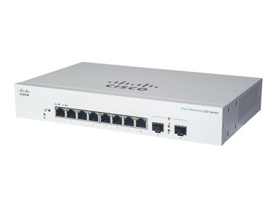 Business 220 Series CBS220-8FP-E-2G - Switch - sma