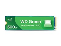 WD Green SN350 NVMe SSD WDS500G2G0C-00CDH0 - SSD - 500 GB - PCIe 3.0 x4 (NVMe)