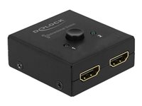 DeLock HDMI 2 - 1 bidirectional 4K 60 Hz compact Video-/audioswitch HDMI