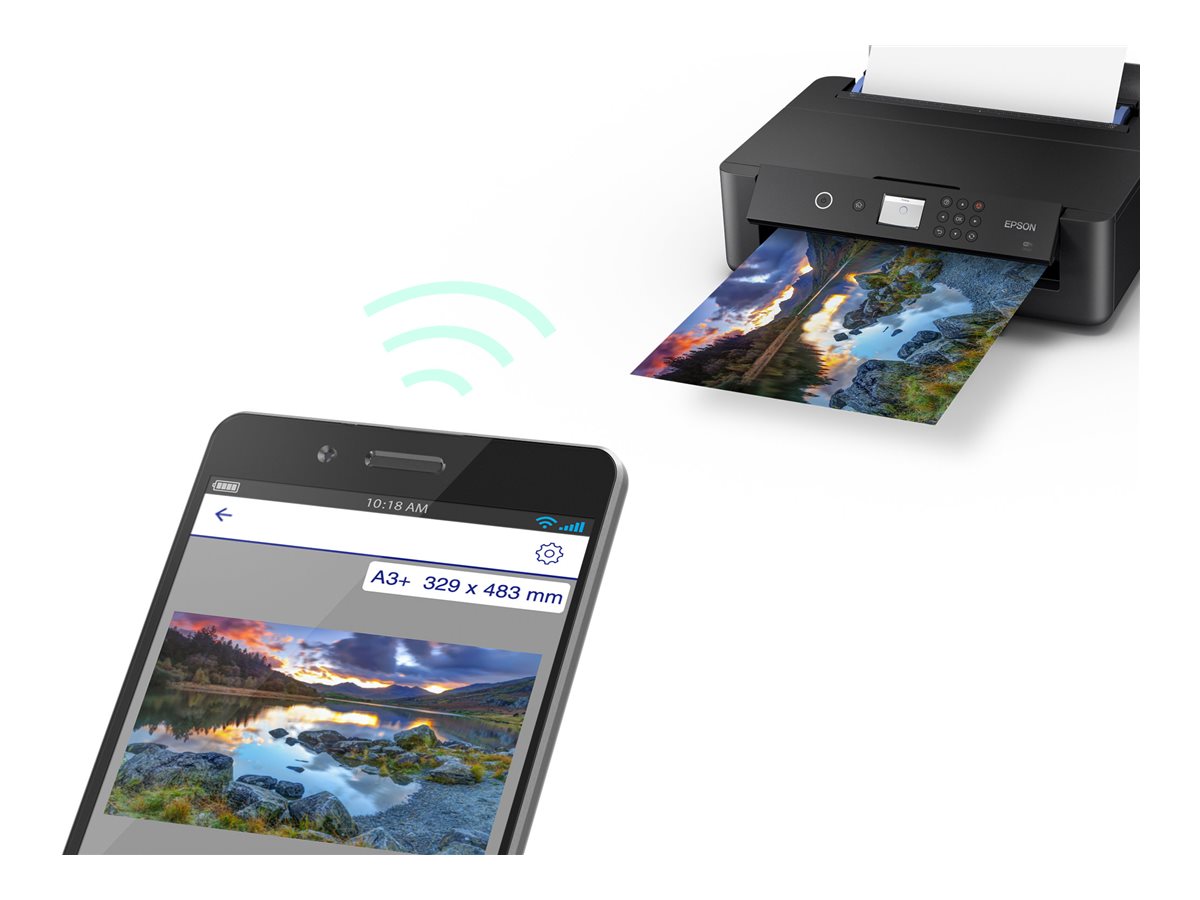 Epson Expression Photo HD XP-15000 printer colour Product shot Close-up 75550