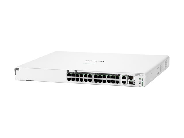 HPE Networking Instant On 1960 24G 20p Class4 4p Class6 PoE 2XGT 2SFP+ 370W Switch